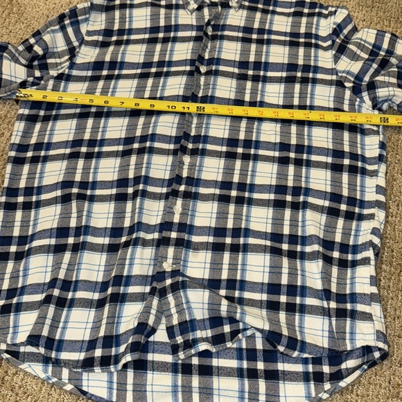 Lands End Flannel Shirt - Picture 6 of 7